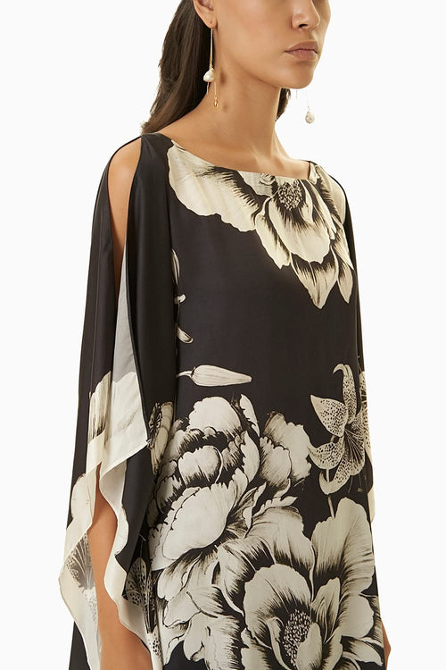 Black Rose Tunic & Trousers Co-ord Set