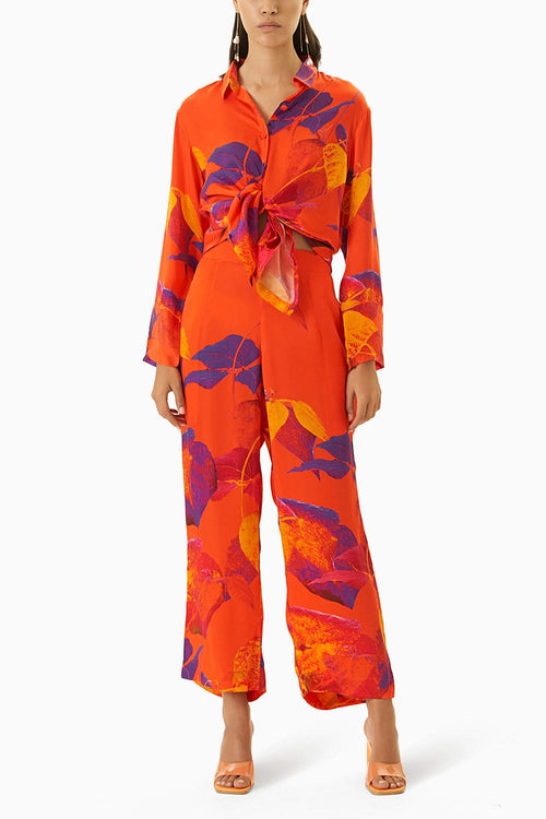 Lavender Sunset Shirt & Trousers Co-ord Set