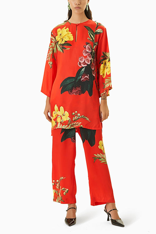 Poppies Tunic & Trousers Co-ord Set