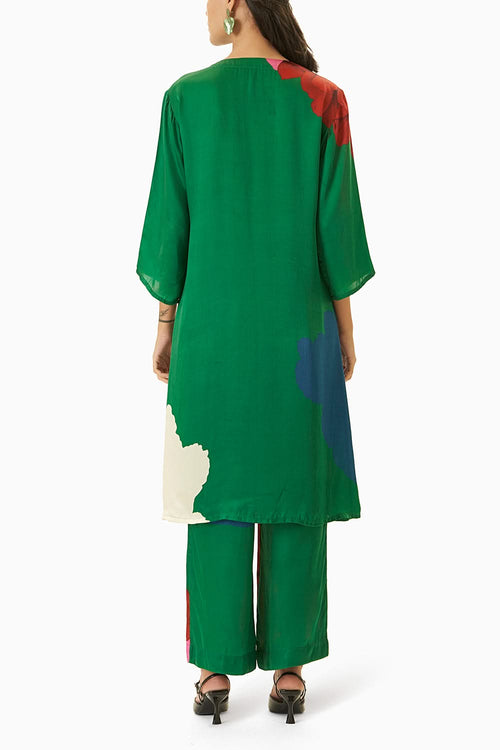 Evergreen Kurta & Trousers Co-ord Set