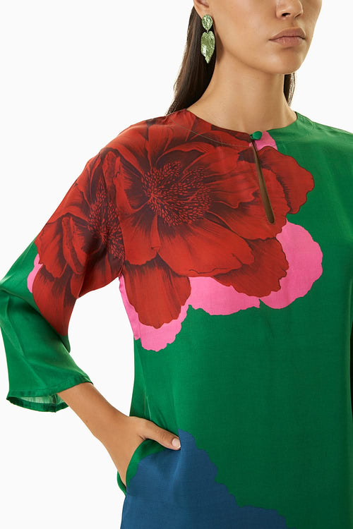 Evergreen Kurta & Trousers Co-ord Set