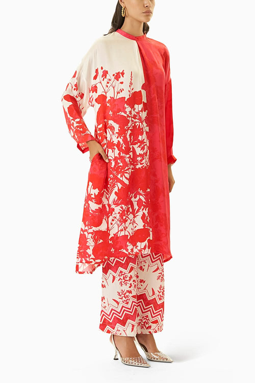 Paperflower Tunic & Trousers Co-ord Set