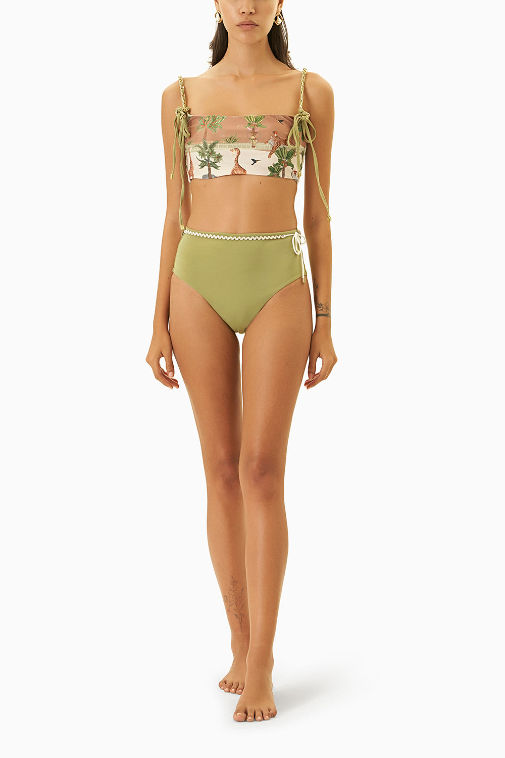 Bandeau Tie-Up Bikni Set