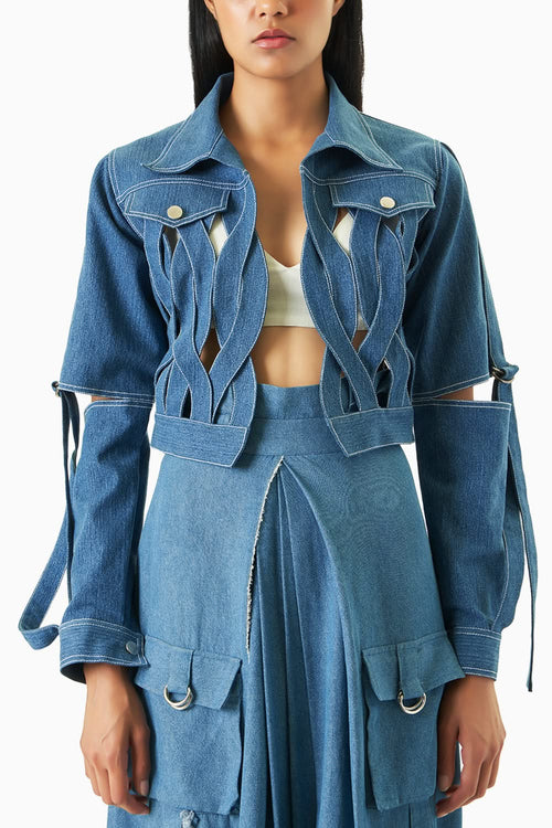 Denim Loop Jacket