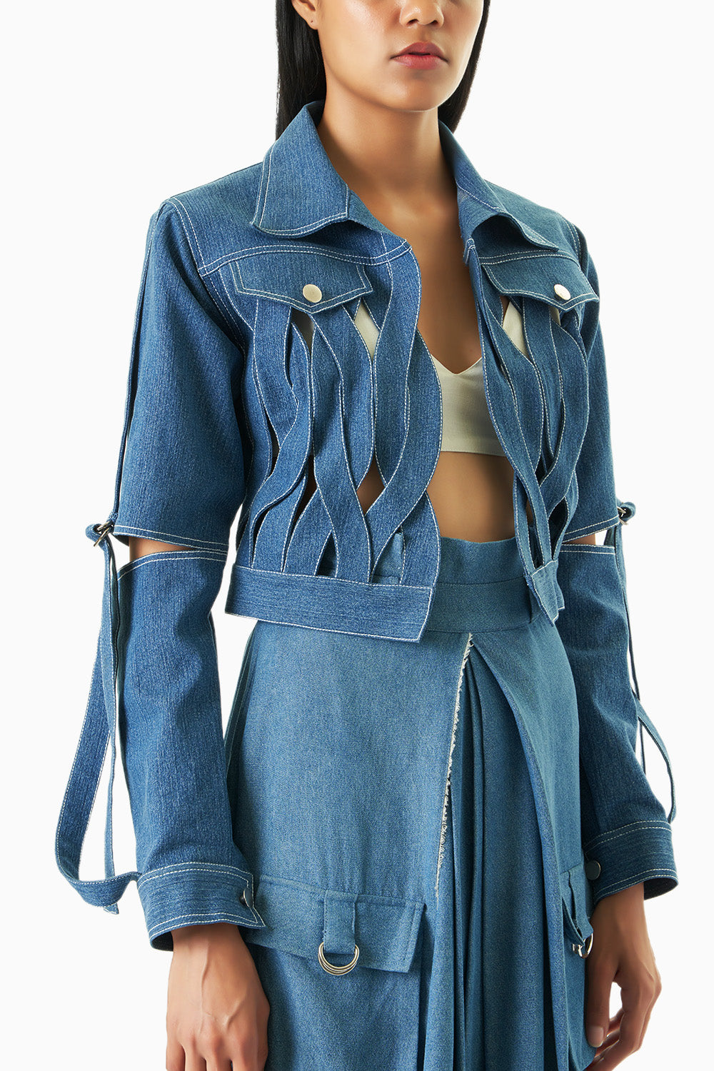 Denim Loop Jacket