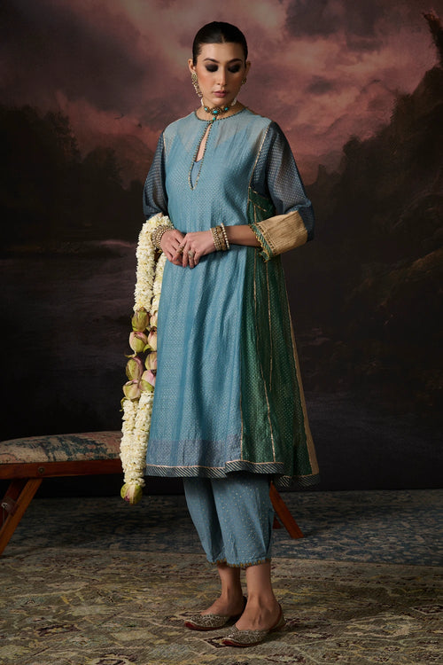 Aliya Blue Pant