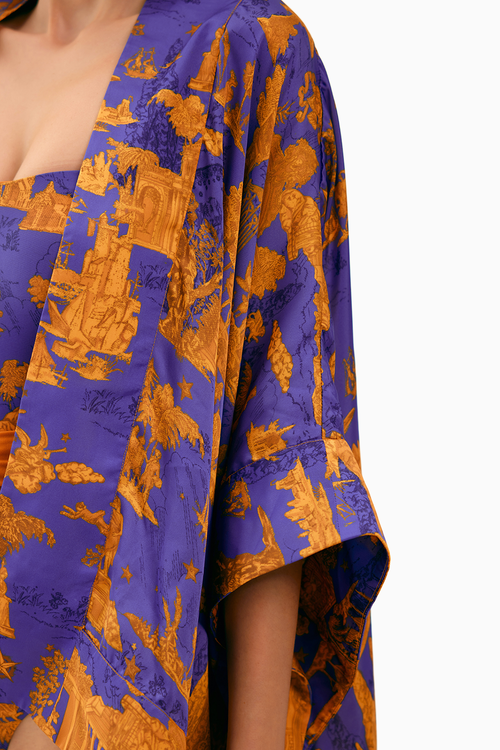 Fotia Tragano short Kaftan
