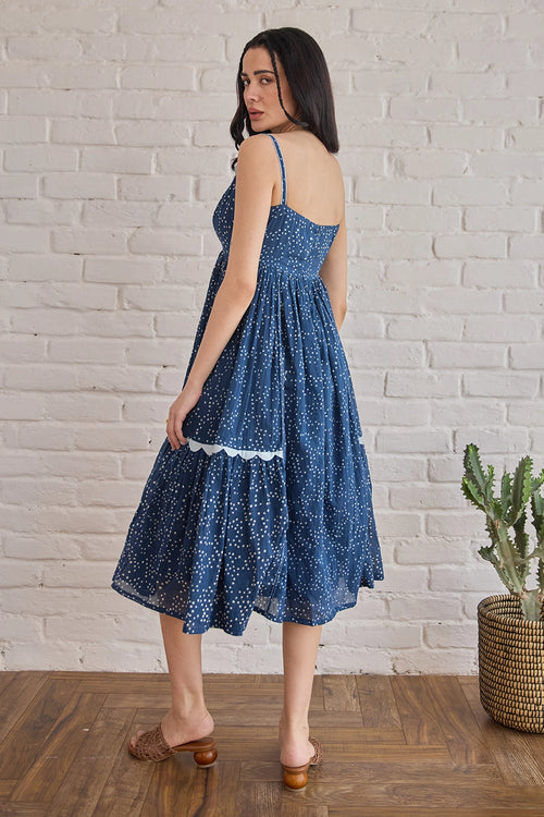 Starlit Indigo Dress