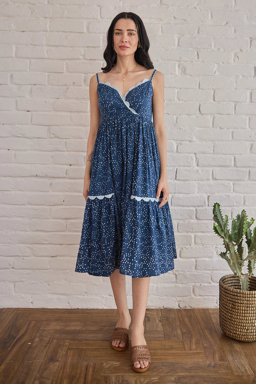 Starlit Indigo Dress