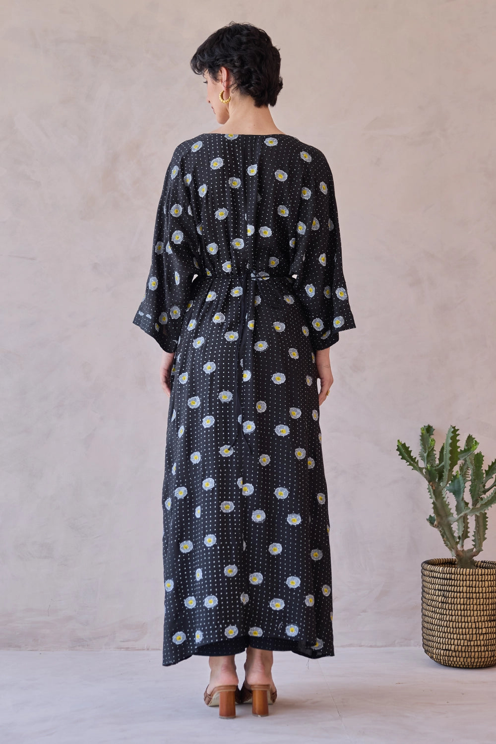 Daisy Drift Kaftan Dress