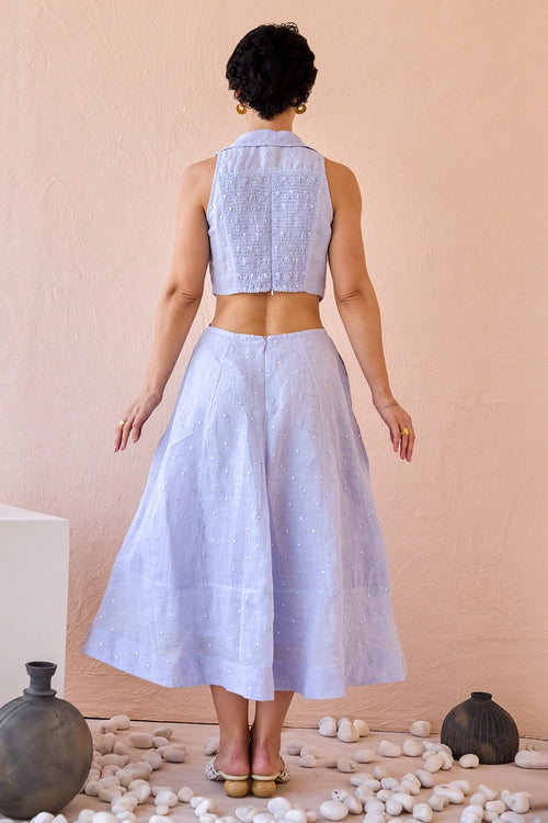 Frost Petal Dress