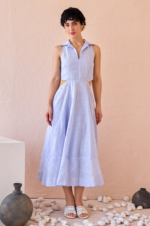 Frost Petal Dress