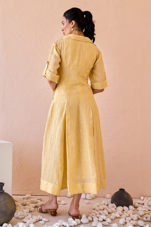 Buttermilk Drift Dress