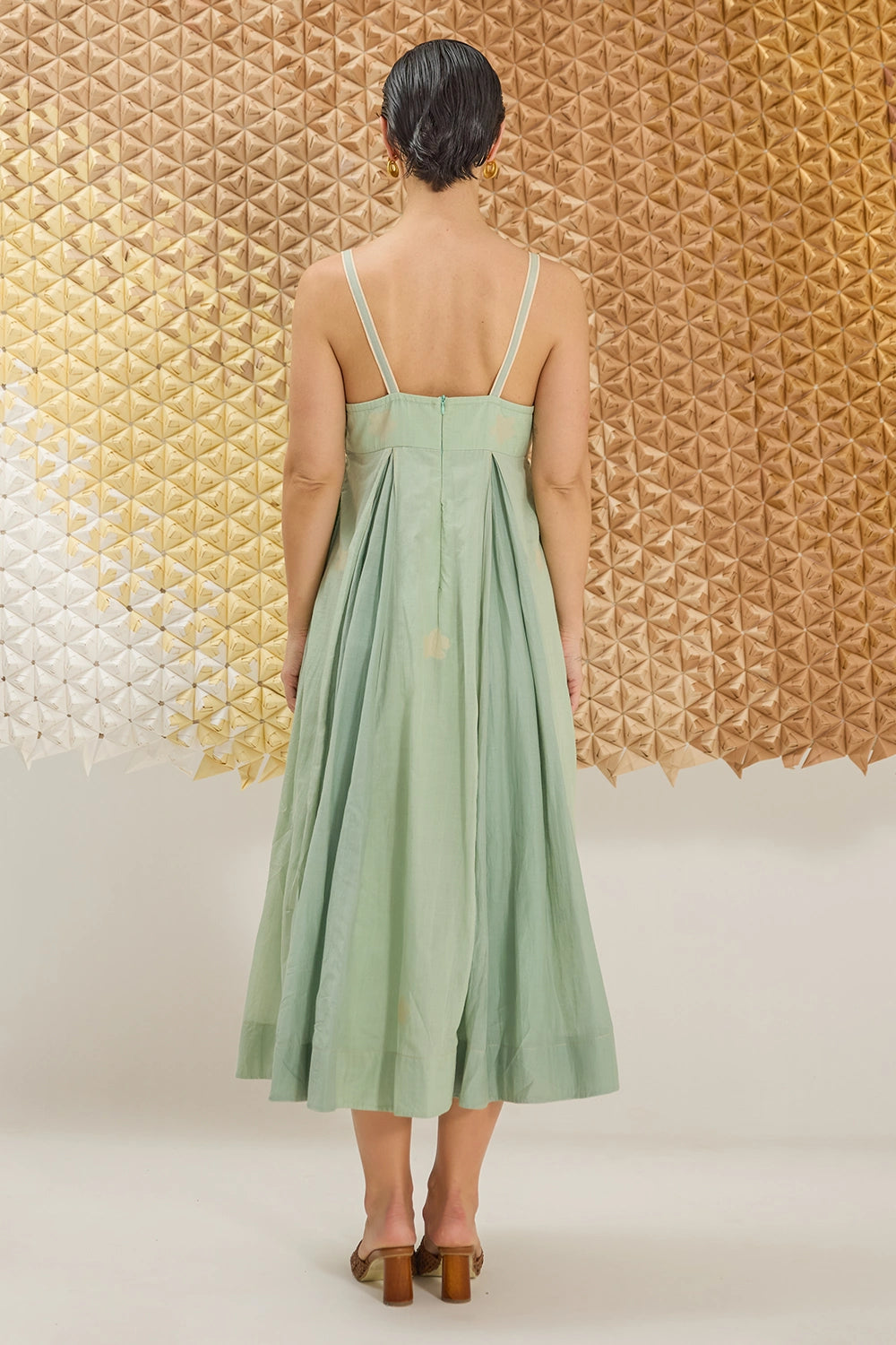 Matcha Green Clover Dress
