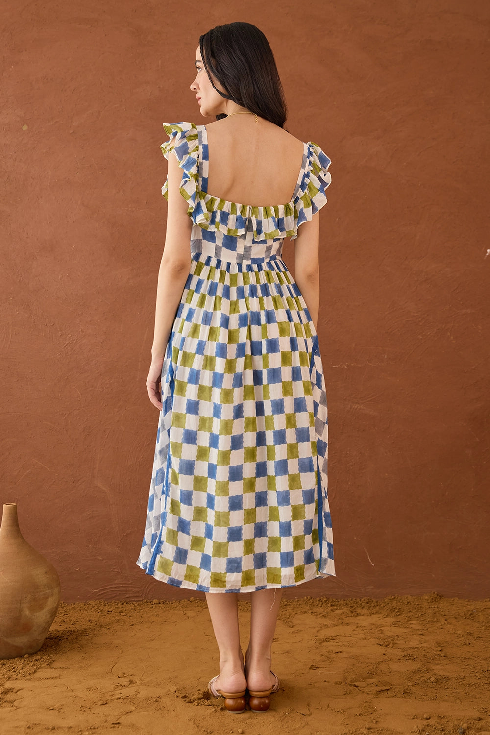 Sky Sketch Dress