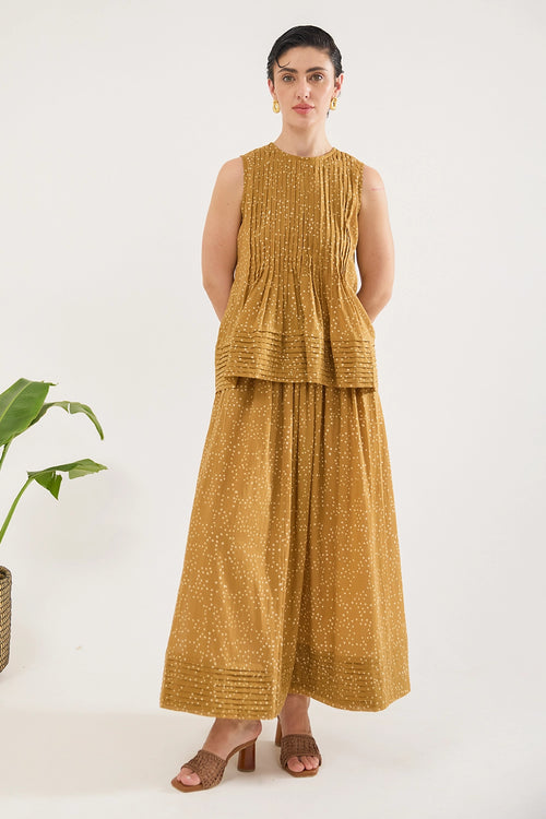 Mustard Mirage Co-ord Set