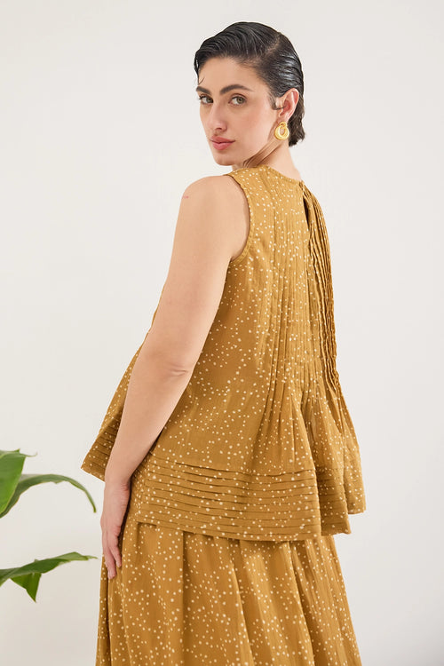 Mustard Mirage Top