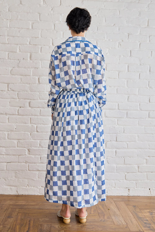 Blue Pixel Co-ord Set
