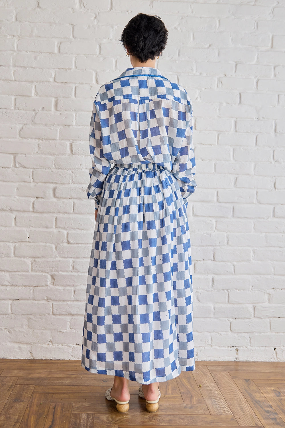 Blue Pixel Co-ord Set