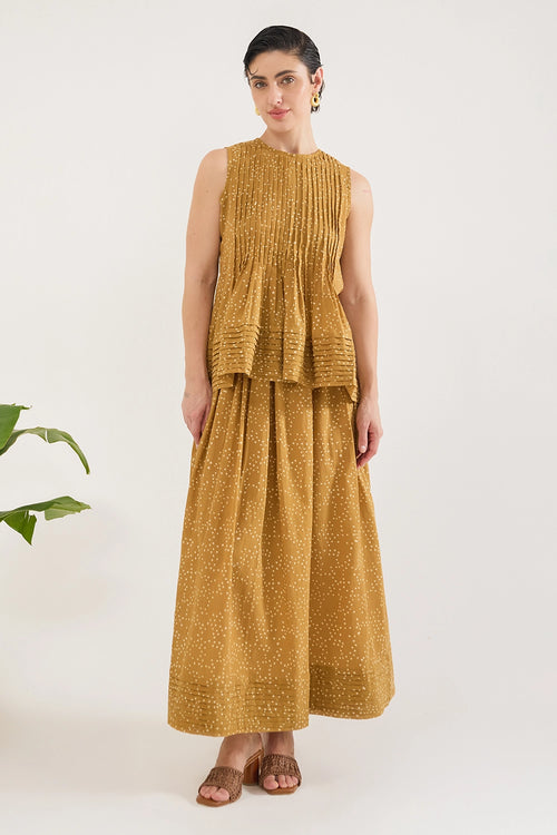 Mustard Mirage Co-ord Set