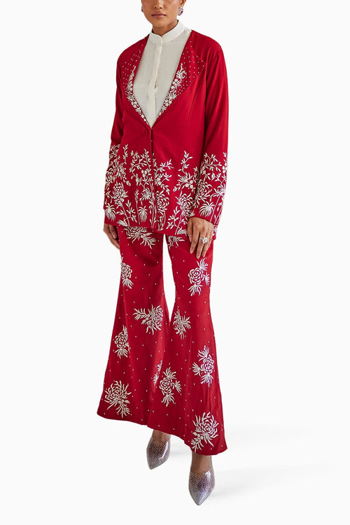 Pink Parsi Gaara Coord Set