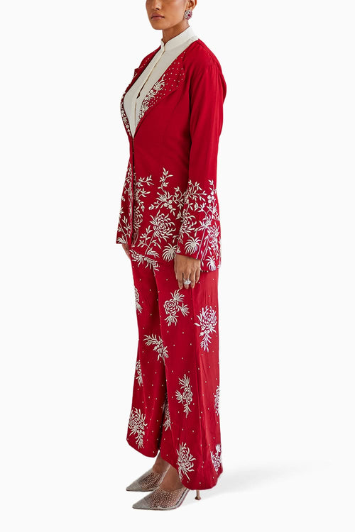 Pink Parsi Gaara Coord Set