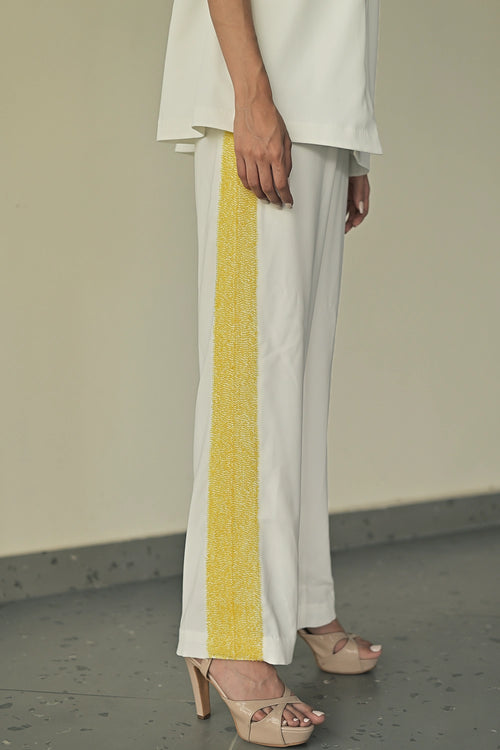 Patch Pocket Shirt with Side Textured Trouser