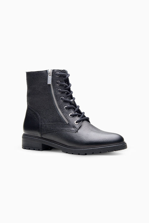 Travel Black Ankle Boot