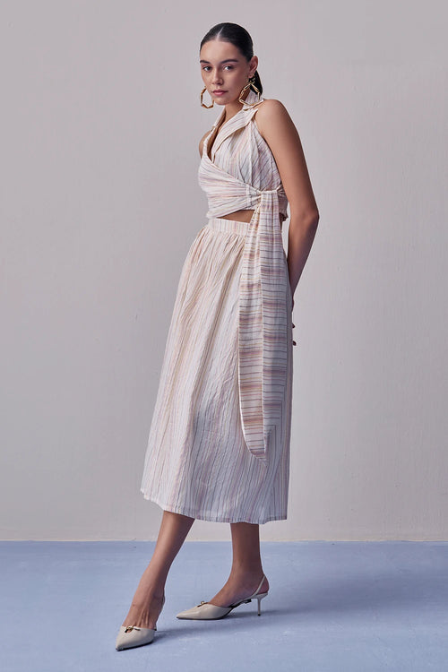 Whisper Cotton Lurex Co-ord Set