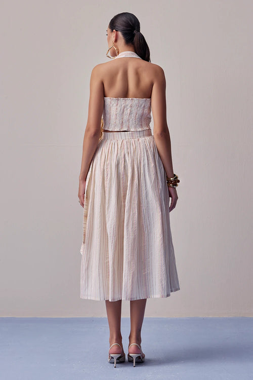 Whisper Cotton Lurex Co-ord Set