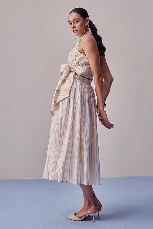 Whisper Cotton Lurex Co-ord Set