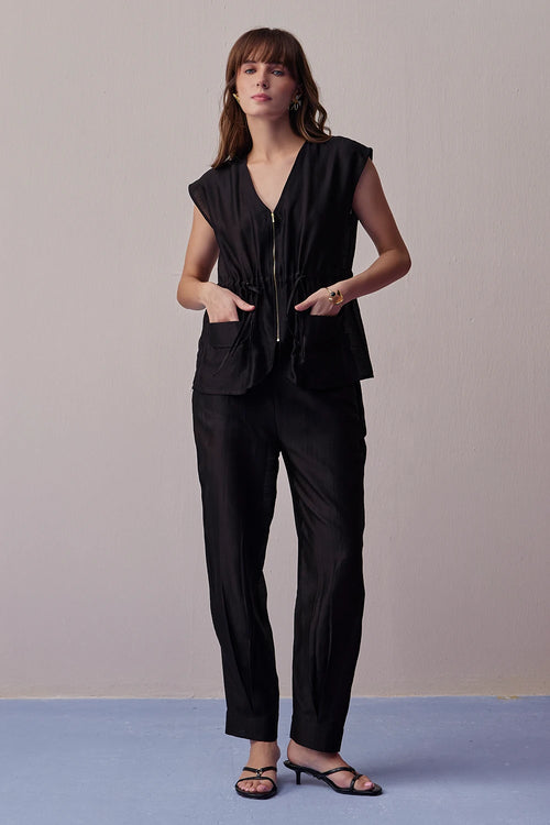 Sable Black Co-ord Set