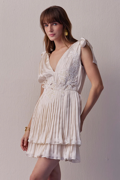 Clover Crinkled Dress