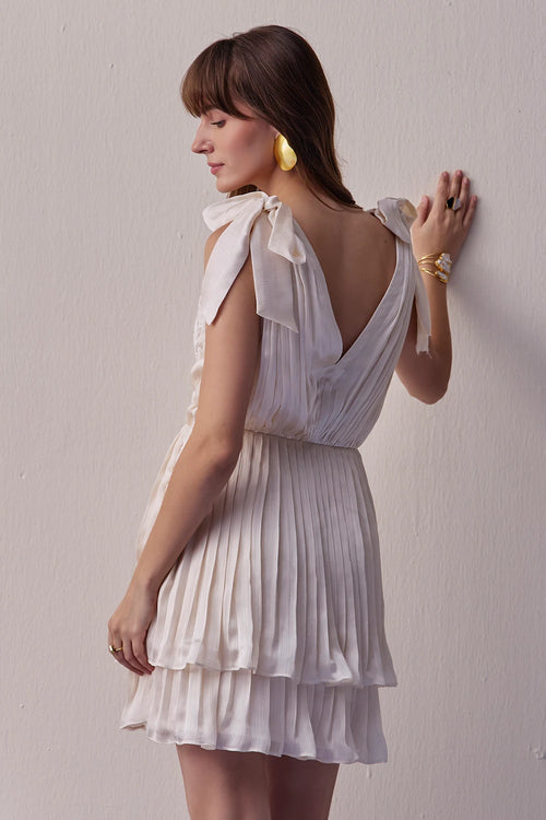Clover Crinkled Dress