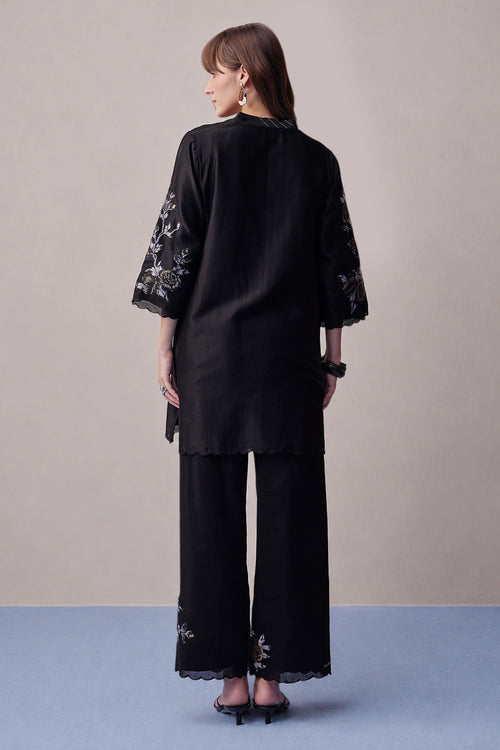 Jasmine Black Co-ord Set