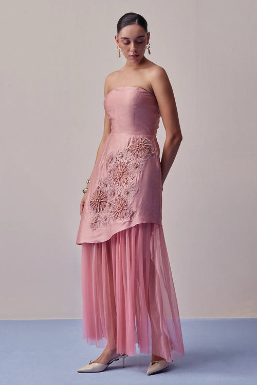 Soft Rose Petal Co-ord Set