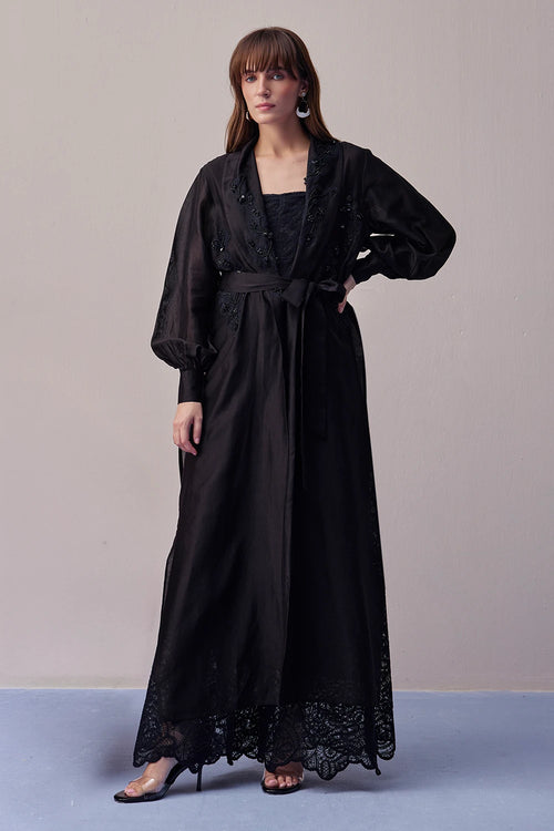 Dahlia Black Co-ord Set