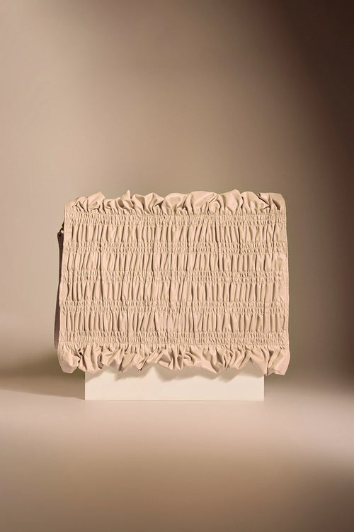 Crème Drift Wristlet