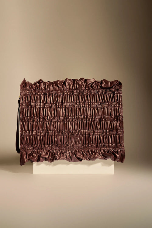 Mocha Drift Wristlet