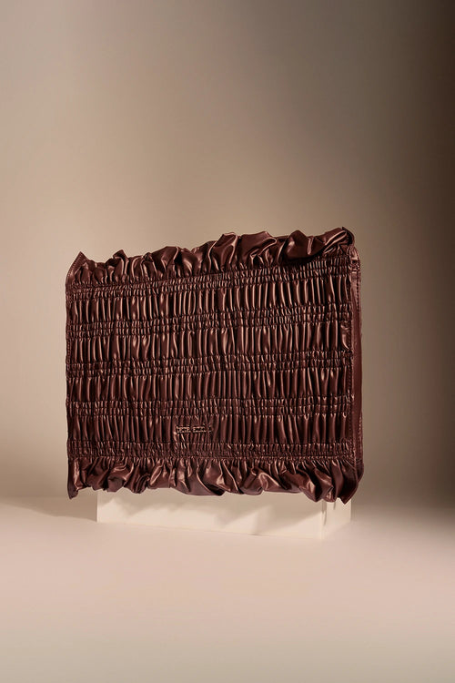 Mocha Drift Wristlet