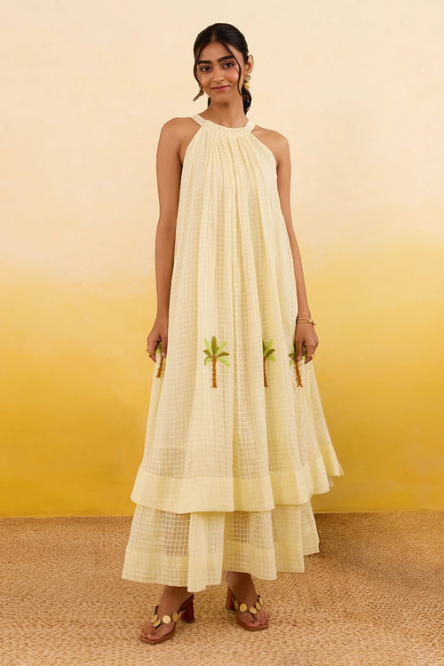 Palm Whisper Dress