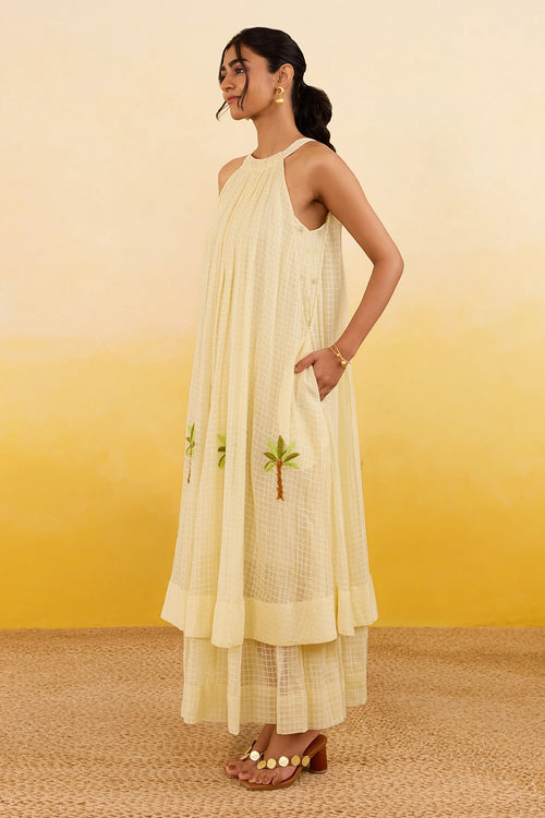 Palm Whisper Dress