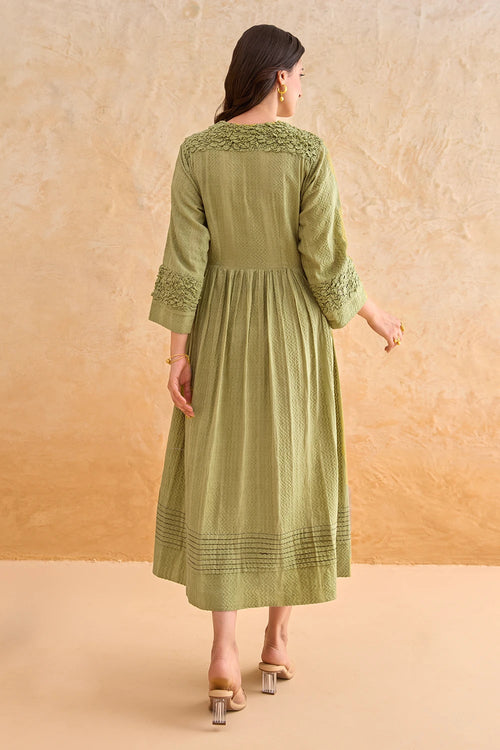 Olive Fern Dress