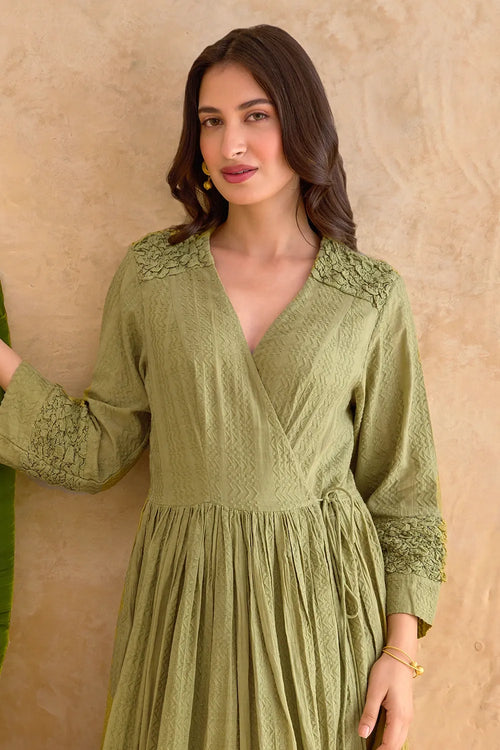 Olive Fern Dress