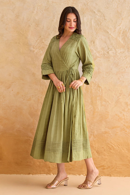 Olive Fern Dress