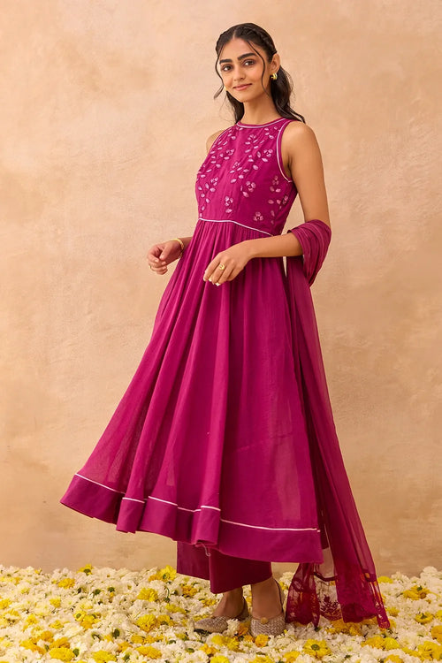 Berry Bash Kurta Set