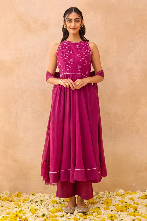 Berry Bash Kurta Set