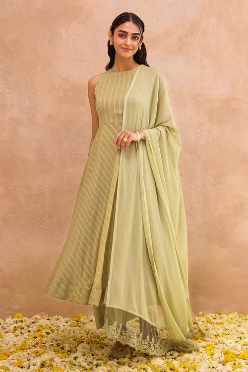 Olive Mist Kurta Set
