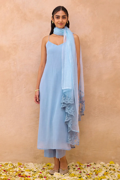 Serene Sky Kurta Set