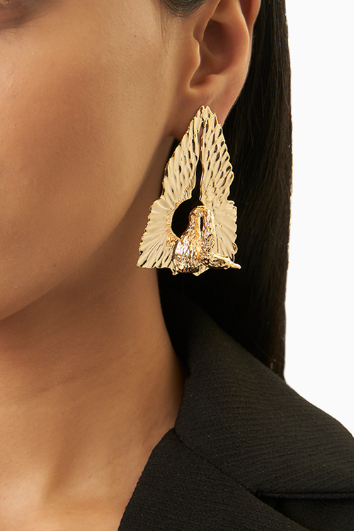 The Swan Couple Earrings